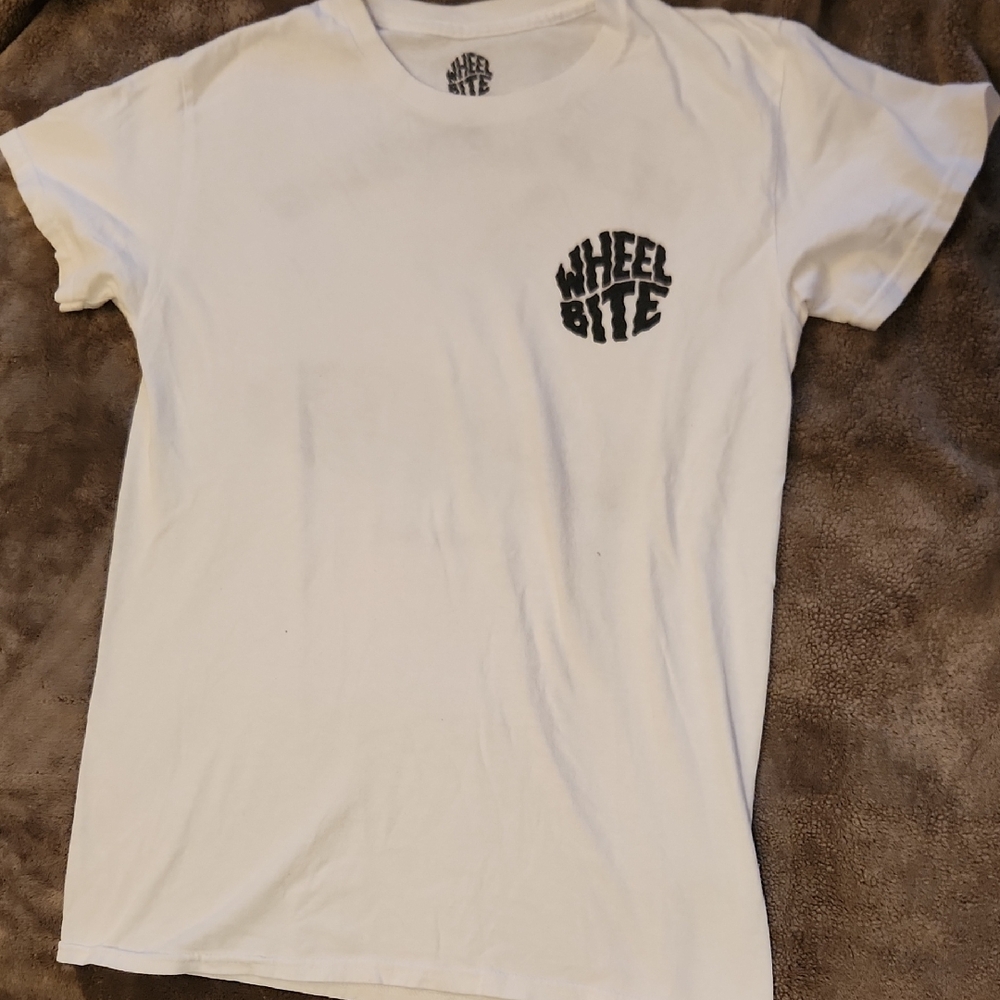 Wheel Bite 100% Cotton Men's Graphic Tee Size Small
